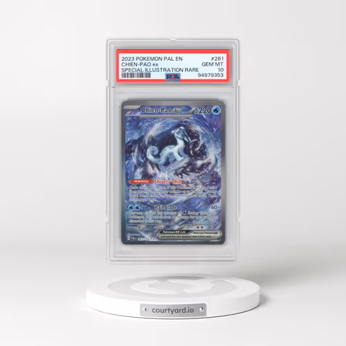 2023 Pokémon Pal EN-Paldea Evolved #261 Chien-Pao EX - Holo Special Illustration Rare (PSA 10 GEM MINT)