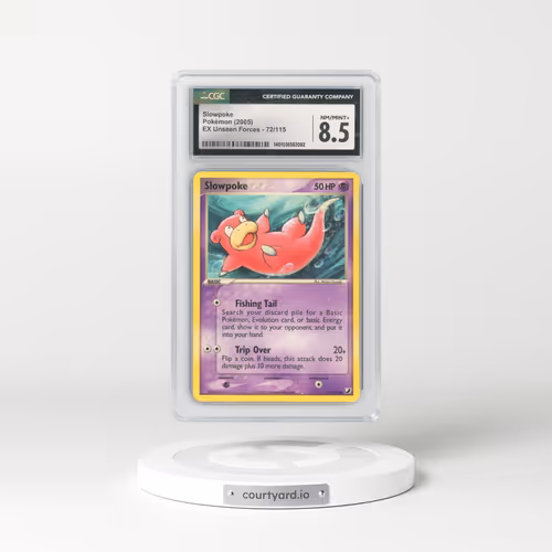 2005 EX Unseen Forces #72/115 Slowpoke (CGC 8.5 NM-MT+)