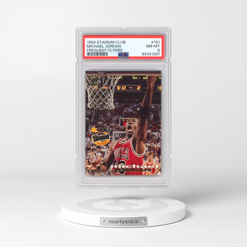 1993 Stadium Club #181 Michael Jordan (PSA 8 NM-MT)