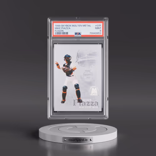 1999 Skybox Molten Metal Fusion #37F Mike Piazza (PSA 9 MINT)