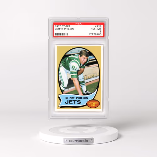 1970 Topps #226 Gerry Philbin (PSA 8 NM-MT)