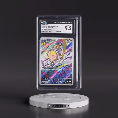 2023 Pokémon Sv1v-Violet EX #080 Toedscool - Art Rare (CGC 9.5 MINT+)