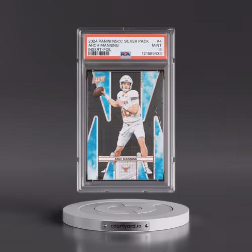2024 Panini National Sports Collectors Convention Insert #4 Arch Manning - Foil (PSA 9 MINT)