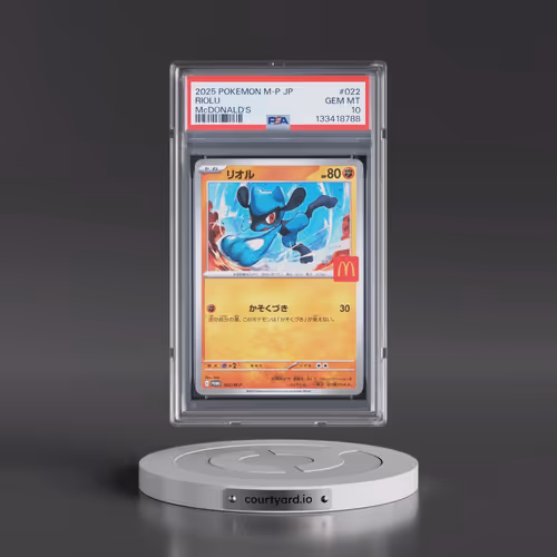 2025 Pokémon M-P Promo #022 Riolu - McDonald's (PSA 10 GEM MINT)