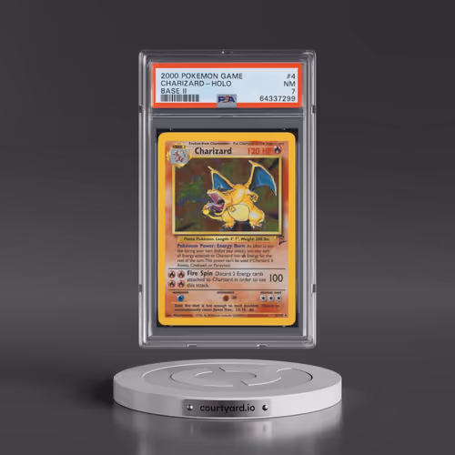 2000 Pokémon Game Base II #4 Charizard - Holo (PSA 7 NM)