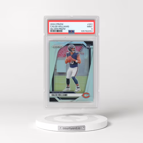 2024 Panini Prizm #301 Caleb Williams - Silver Prizm (PSA 9 MINT)