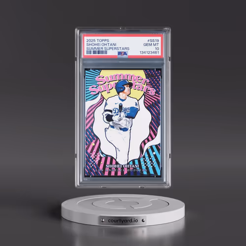 2025 Topps Summer Superstars #SS19 Shohei Ohtani (PSA 10 GEM MINT)