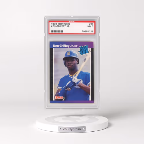 1989 Donruss #33 Ken Griffey Jr (PSA 7 NM)