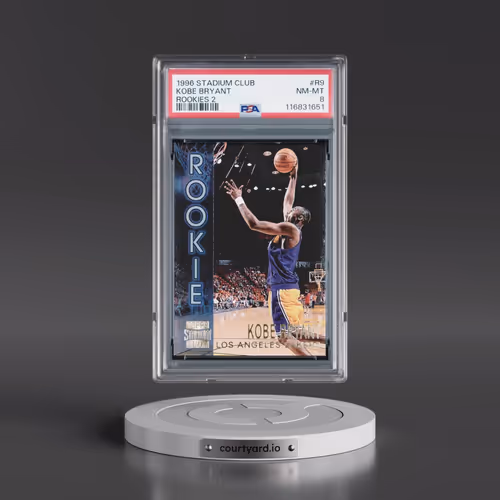 1996 Stadium Club Rookies 2 #R9 Kobe Bryant (PSA 8 NM-MT)