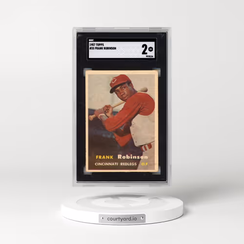 1957 Topps #35 Frank Robinson (SGC 2 GOOD)