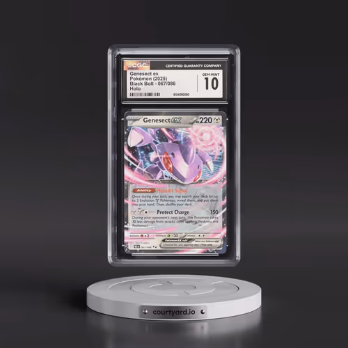 2025 Black Bolt - BLK EN #067/086 Genesect ex - Holo (CGC 10 GEM MINT)