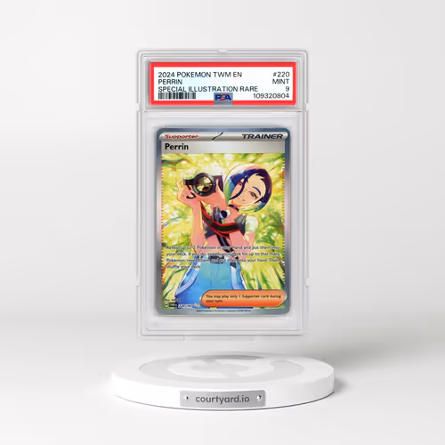 2024 Pokémon Twm EN-Twilight Masquerade #220 Perrin - Special Illustration Rare (PSA 9 MINT)