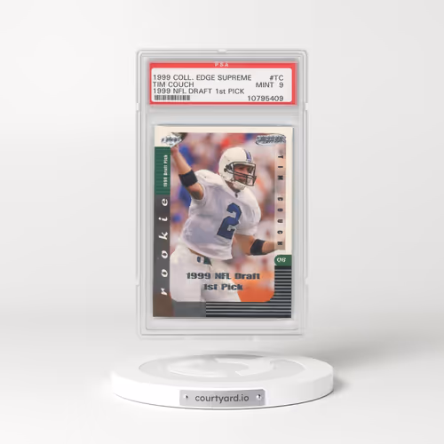 1999 Collector's Edge Supreme #TC Tim Couch - 1999 NFL Draft 1st Pick (PSA 9 MINT)