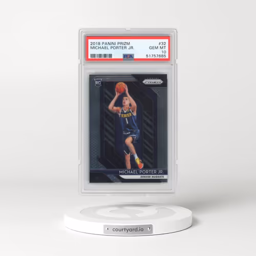 2018 Panini Prizm #32 Michael Porter Jr. (PSA 10 GEM MINT)