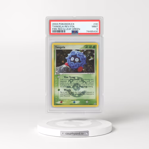 2004 EX Fire Red & Leaf Green #30 Tangela - Reverse Holo (PSA 9 MINT)
