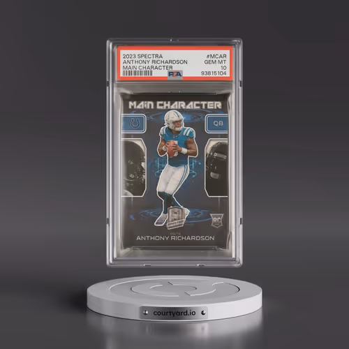 2023 Panini Spectra Main Character #MCAR Anthony Richardson (PSA 10 GEM MINT)