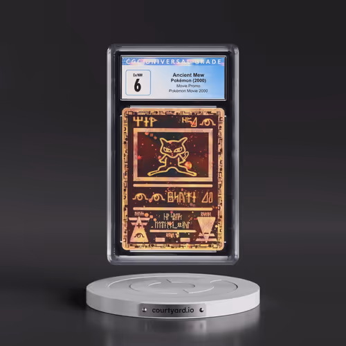 2000 Movie Promo Ancient Mew - Pokémon Movie 2000 (CGC 6 EX-NM)
