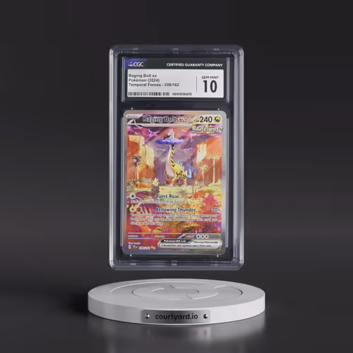 2023 Temporal Forces - TEF EN #208/162 Raging Bolt ex - Special Illustration Rare (Holo) (CGC 10 GEM