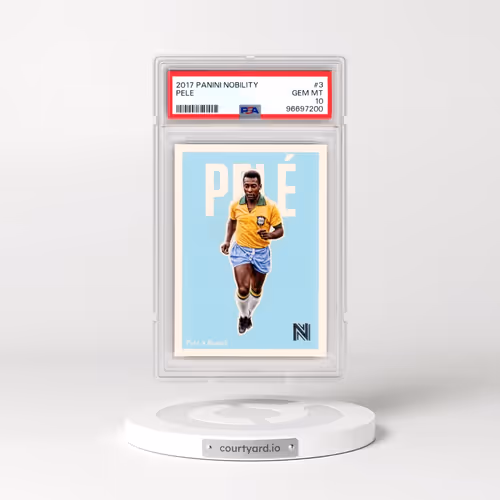 2017 Panini Nobility #3 Pele (PSA 10 GEM MINT)