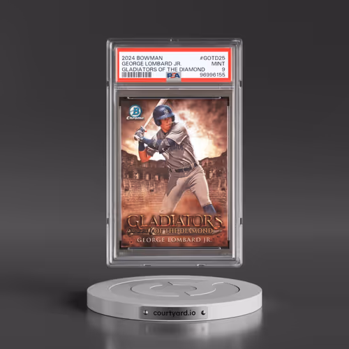 2024 Bowman Gladiators of the Diamond #GOTD25 George Lombard Jr. (PSA 9 MINT)