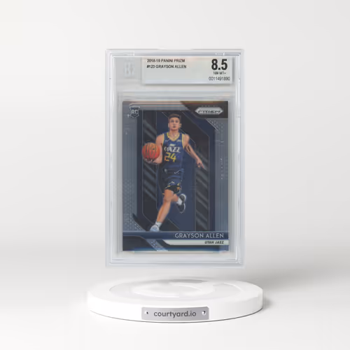 2018 Panini Prizm #123 Grayson Allen (BGS 8.5 NM-MT+)