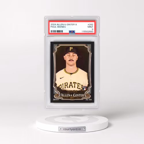 2024 Topps Allen & Ginter X #282 Paul Skenes (PSA 9 MINT)