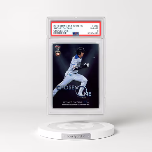 2016 BBM Hokkaido Nippon-Ham Fighters Chosen One #CO3 Shohei Ohtani (PSA 8 NM-MT)