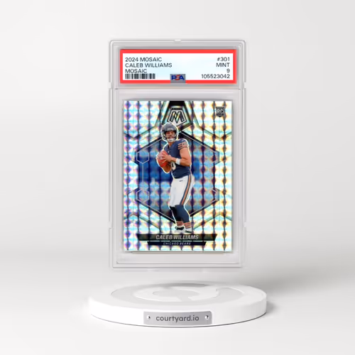 2024 Panini Mosaic #301 Caleb Williams - Mosaic (PSA 9 MINT)