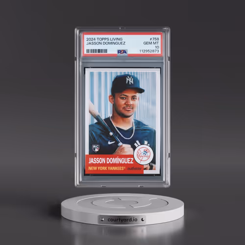 2024 Topps Living #758 Jasson Dominguez (PSA 10 GEM MINT)
