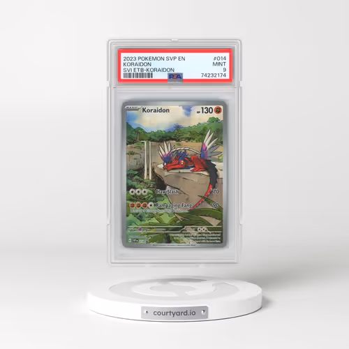 2023 Pokémon Svp EN-SV Black Star Promo #014 Koraidon - Scarlet & Violet Elite Trainer Box-Koraidon (PSA 9 MINT)
