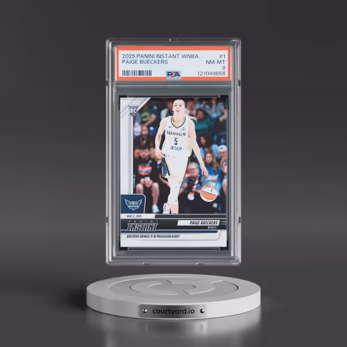 2025 Panini Instant WNBA #1 Paige Bueckers (PSA 8 NM-MT)