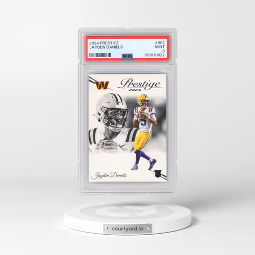 2024 Panini Prestige #302 Jayden Daniels (PSA 9 MINT)