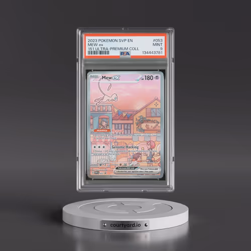 2023 Pokémon Svp EN-SV Black Star Promo #053 Mew EX - Holo 151 Ultra-Premium Collection (PSA 9 MINT)