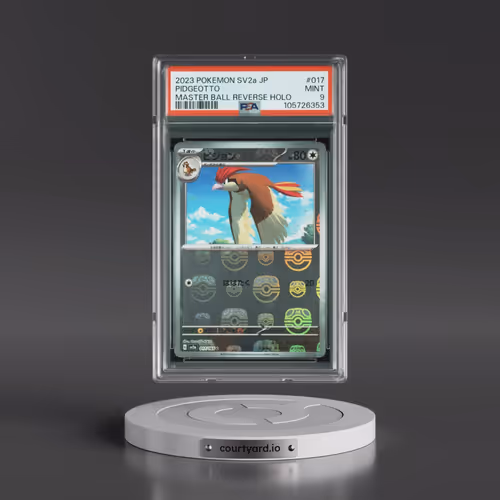 2023 Pokémon Sv2a-Pokemon 151 #017 Pidgeotto - Reverse Holo Master Ball (PSA 9 MINT)