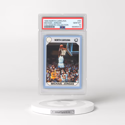1990 Collegiate Collection North Carolina #93 Michael Jordan (PSA 10 GEM MINT)