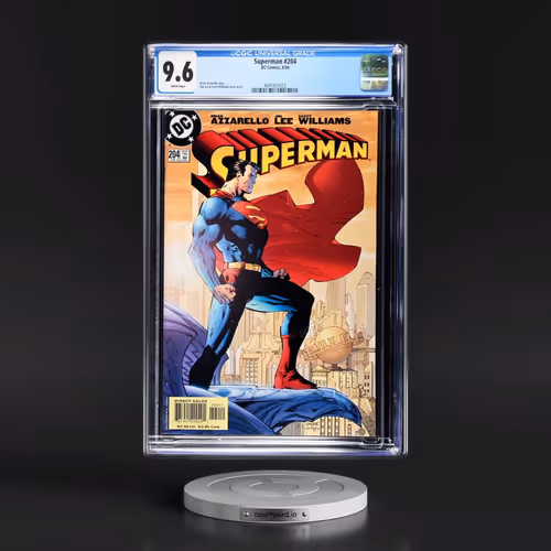 Superman #204 CGC 9.6 White Pages (DC Comics, 6/04) - Universal