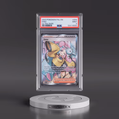 2023 Pokémon Pal EN-Paldea Evolved #254 Iono - Ultra Rare (PSA 9 MINT)