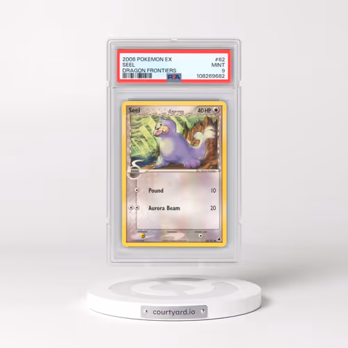 2006 Pokémon EX Dragon Frontiers #62 Seel (PSA 9 MINT)