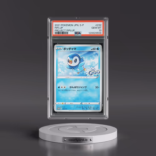 2021 Pokémon S Promo #232 Piplup - Project Piplup (PSA 10 GEM MINT)