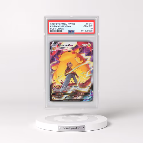 2022 Pokémon Sword & Shield Lost Origin #TG17 Pikachu Vmax - Full Art (PSA 10 GEM MINT)