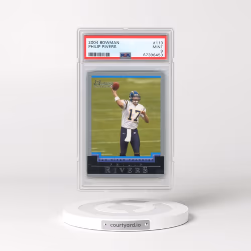 2004 Bowman #113 Philip Rivers (PSA 9 MINT)
