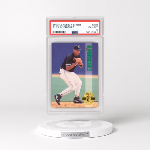 1993 Classic 4 Sport #260 Alex Rodriguez (PSA 6 EX-MT)