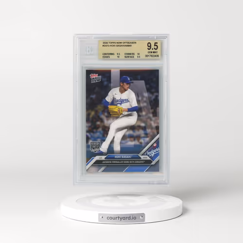 2024 Topps Now Offseason #OS13 Roki Sasaki (BGS 9.5 GEM MINT)