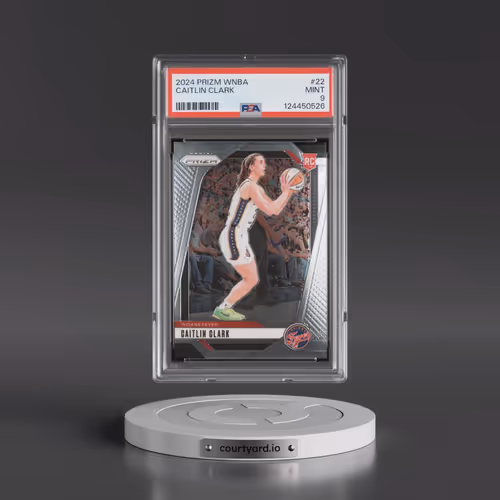 2024 Panini Prizm WNBA #22 Caitlin Clark (PSA 9 MINT)