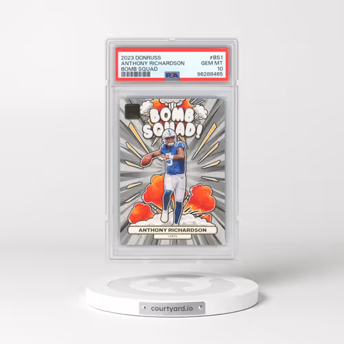 2023 Panini Donruss Bomb Squad #BS1 Anthony Richardson (PSA 10 GEM MINT)