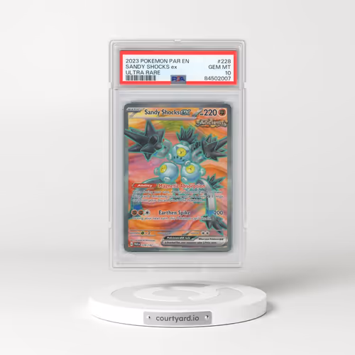 2023 Pokémon Par EN-Paradox Rift #228 Sandy Shocks EX - Holo Ultra Rare (PSA 10 GEM MINT)