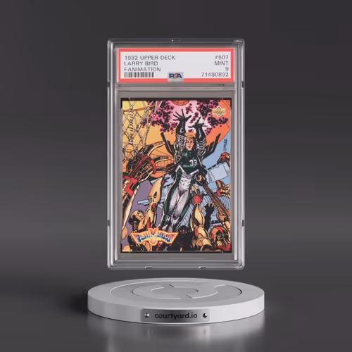 1992 Upper Deck #507 Larry Bird - Fanimation (PSA 9 MINT)