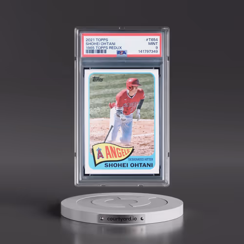 2021 Topps 1965 Topps Redux #T654 Shohei Ohtani (PSA 9 MINT)
