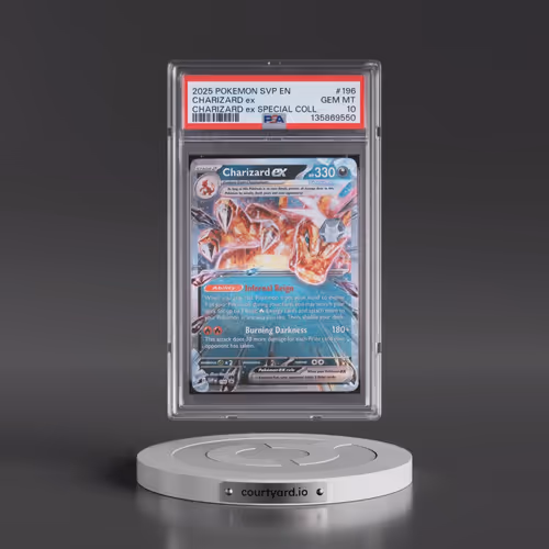 2025 Pokémon Svp EN-SV Black Star Promo #196 Charizard EX - Holo Charizard EX Special Collection (PS