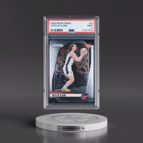 2024 Panini Prizm WNBA #22 Caitlin Clark (PSA 9 MINT)